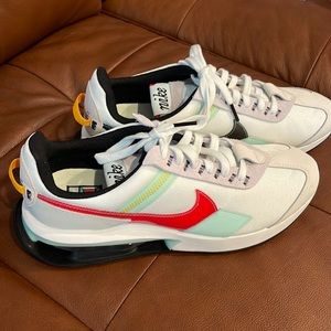 Nike Air Max Pre-Day. Summit White and University Red. Size 10 Mens. New, Unused